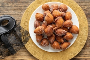 Preparazione Castagnole con la ricotta - Fase 3