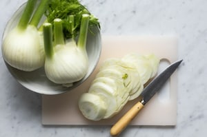 Preparazione Finocchi gratinati al forno leggeri - Fase 1