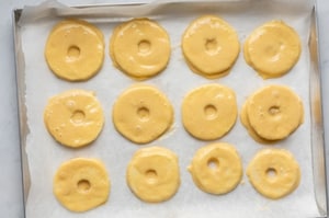 Preparazione Frittelle di mele al forno - Fase 4