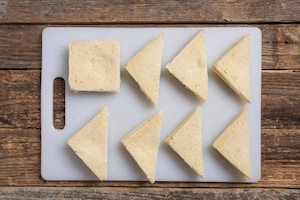 Preparazione Mozzarella in carrozza al forno - Fase 1