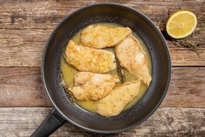 Preparazione Petto di pollo al limone - Fase 3