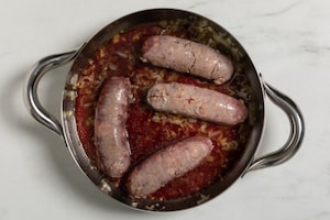 Preparazione Salsiccia e fagioli - Fase 1