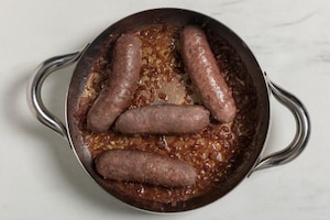 Preparazione Salsiccia e fagioli - Fase 2