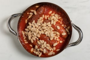 Preparazione Salsiccia e fagioli - Fase 3