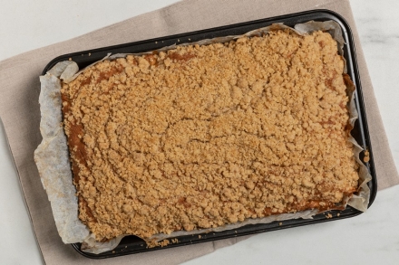 Preparazione Torta alle mele e caffè - Fase 5 Preparazione Torta alle mele e caffè - Fase 5