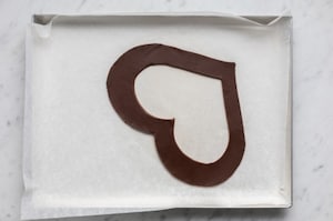 Preparazione Torta di San Valentino - Fase 3