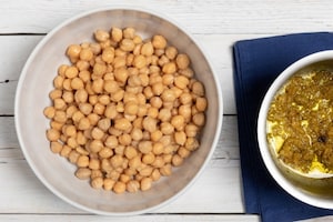 Preparazione Falafel al forno - Fase 1