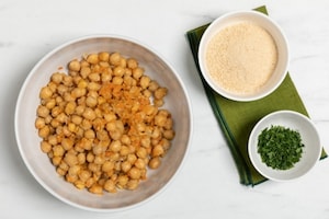 Preparazione Hamburger di ceci - Fase 2