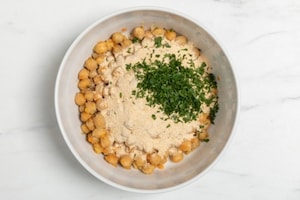 Preparazione Hamburger di ceci - Fase 2