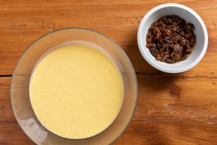 Preparazione Kaiserschmarren - Fase 2 Preparazione Kaiserschmarren - Fase 2