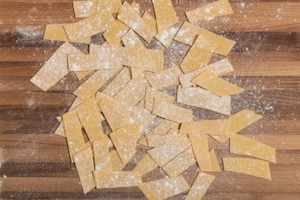 Preparazione Maltagliati - Fase 2