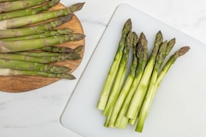 Preparazione Pasta asparagi e pancetta - Fase 1