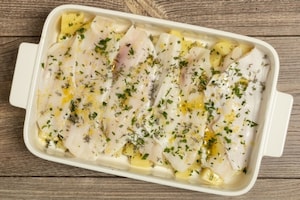 Preparazione Platessa al forno - Fase 2