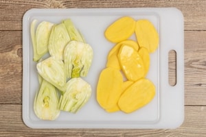 Preparazione Sformato di patate e finocchi - Fase 1