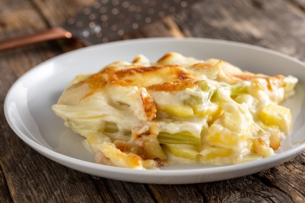 Preparazione Sformato di patate e finocchi - Fase 4 Preparazione Sformato di patate e finocchi - Fase 4