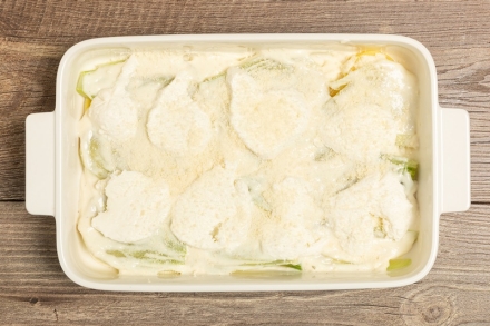 Preparazione Sformato di patate e finocchi - Fase 2 Preparazione Sformato di patate e finocchi - Fase 2