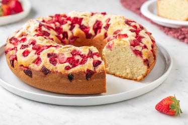 Ciambella alle fragole