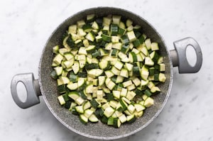 Preparazione Lasagne alle zucchine - Fase 1