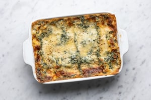 Preparazione Lasagne ricotta e spinaci - Fase 3