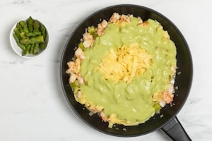 Preparazione Pasta asparagi e gamberetti - Fase 3