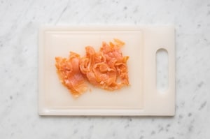 Preparazione Pasta salmone e zucchine - Fase 1