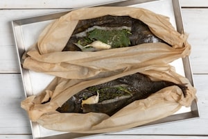 Preparazione Pesce passera al forno - Fase 3