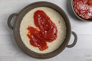 Preparazione Risotto alla pizzaiola - Fase 2