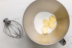 Preparazione Torta Nua al cacao - Fase 1