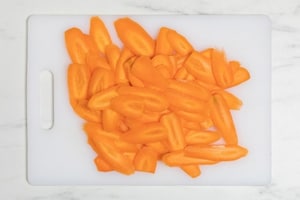 Preparazione Chips di carote - Fase 1