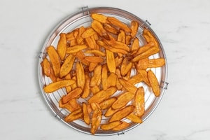 Preparazione Chips di carote - Fase 2