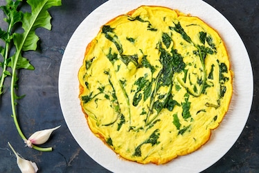 Frittata di tarassaco