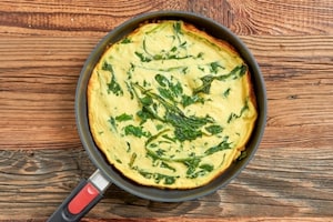 Preparazione Frittata di tarassaco - Fase 3