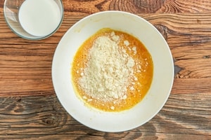 Preparazione Frittata di tarassaco - Fase 2