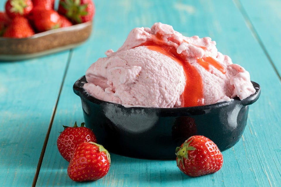 Gelato alla fragola ricetta