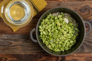 Preparazione Macco di fave - Fase 2