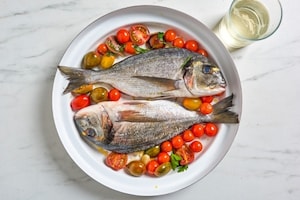 Preparazione Orata all'acqua pazza - Fase 2