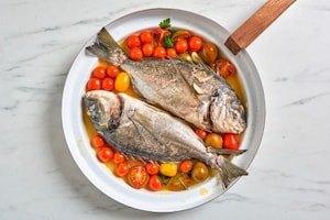 Preparazione Orata all'acqua pazza - Fase 2