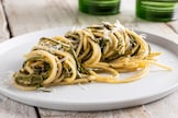 Pasta con asparagi selvatici