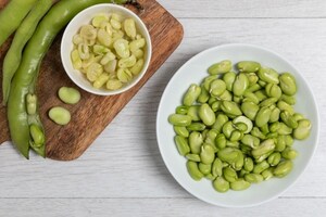 Preparazione Pesto di fave - Fase 1