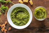 Pesto di mandorle e rucola