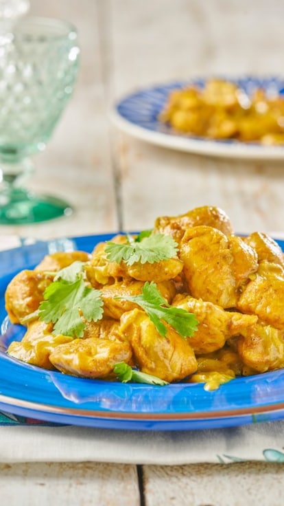 Pollo al curry facile
