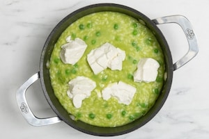 Preparazione Risotto con i piselli - Fase 4