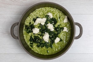 Preparazione Risotto al tarassaco - Fase 4