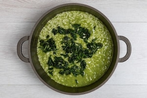 Preparazione Risotto al tarassaco - Fase 3