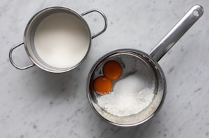 Preparazione Semifreddo al pistacchio - Fase 1