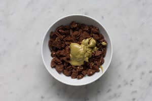 Preparazione Semifreddo al pistacchio - Fase 5