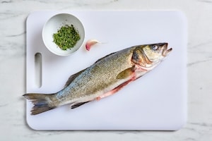 Preparazione Spigola al sale - Fase 1