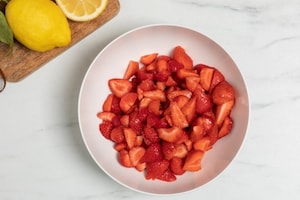 Preparazione Succo di fragole - Fase 1