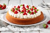 Crostata morbida alle fragole