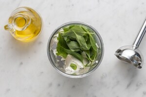 Preparazione Crostata salata con mousse di ricotta - Fase 4